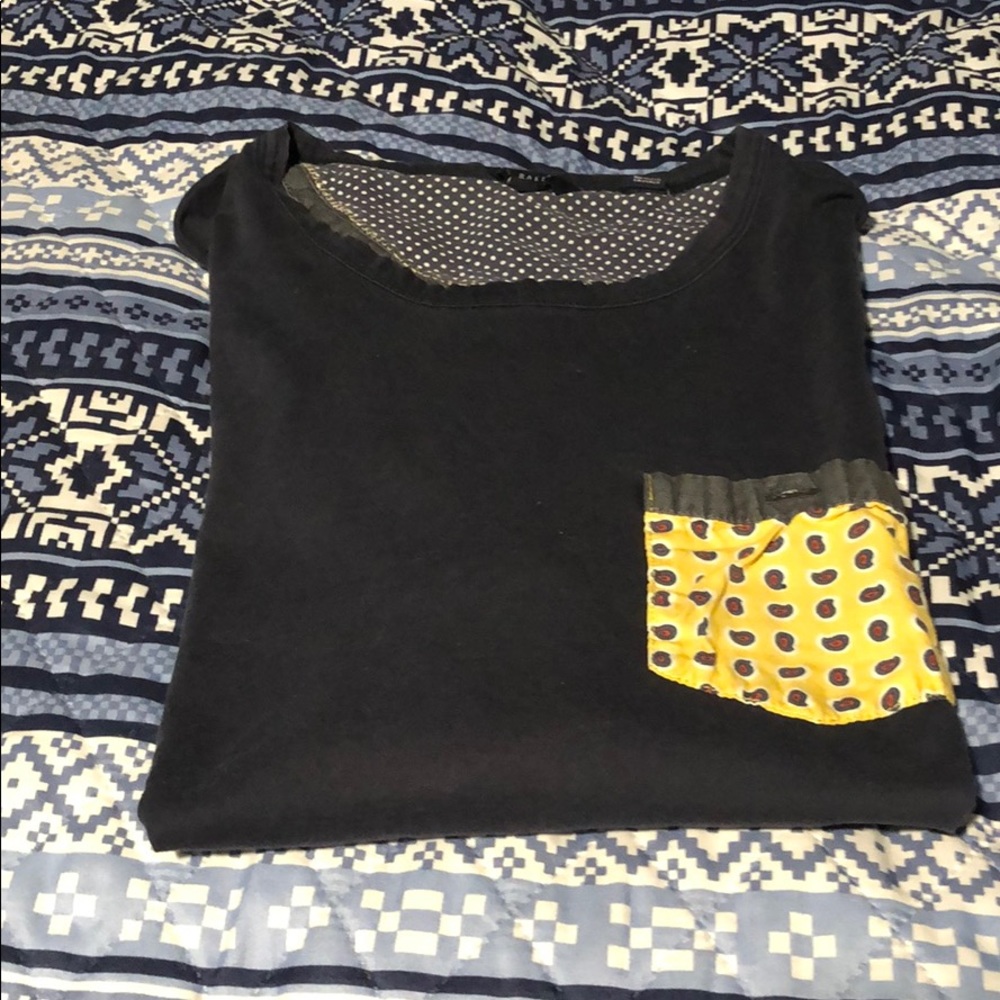 Ted Baker Navy Blue Crew Neck T shirt